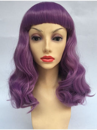 Pin Up Wig 50s Purple