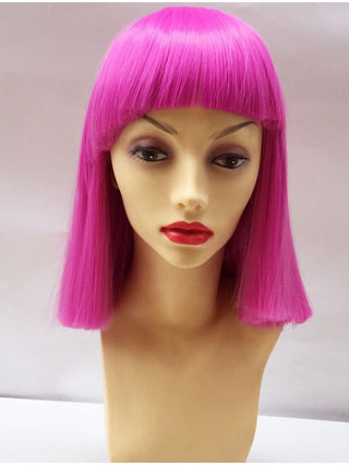 Pink Wig Short Magenta