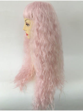 Pink Wig Wavy