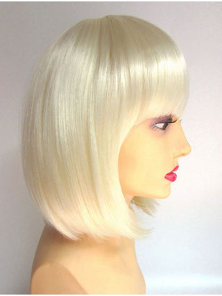 Platinum Blonde Wig Short