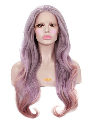 Purple Ombre Wig Lace Front