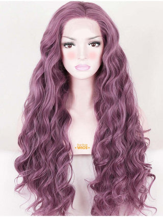 Purple Wig Lace Front Mauve