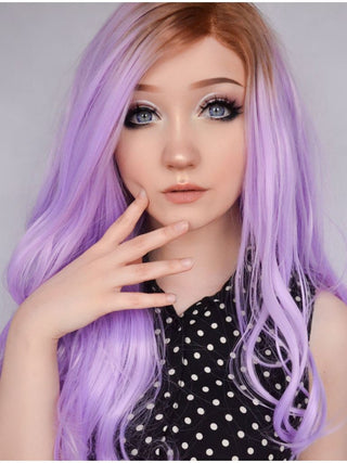 Purple Wig Lilac Lace Front