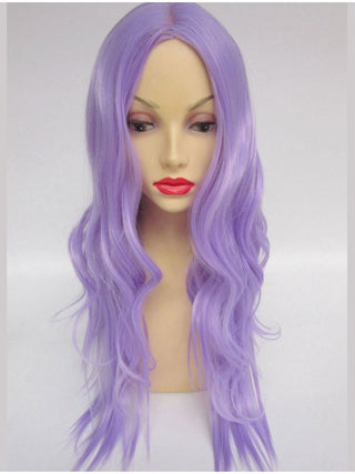 Purple Wig Wavy