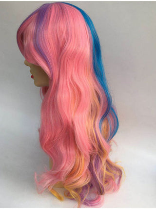 Rainbow Wig Mermaid Long