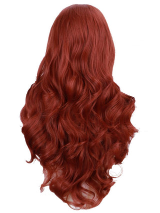 Red Lace Front Wig Auburn