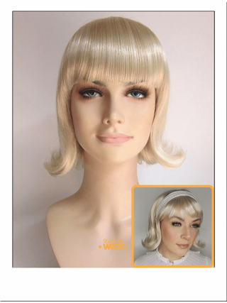 Sandra Dee 50s Blonde Bob Wig