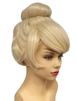 Top Knot Tinkerbell Wig