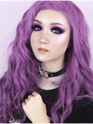 Violet Purple Wig Lace Front