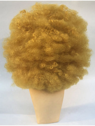 Yellow Afro Wig Large